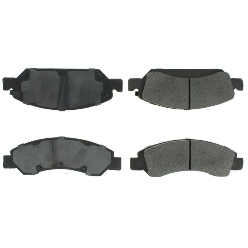 CENTRIC PARTS 105.13630 Posi Quiet Ceramic Brake Pads with Shims and Hardware