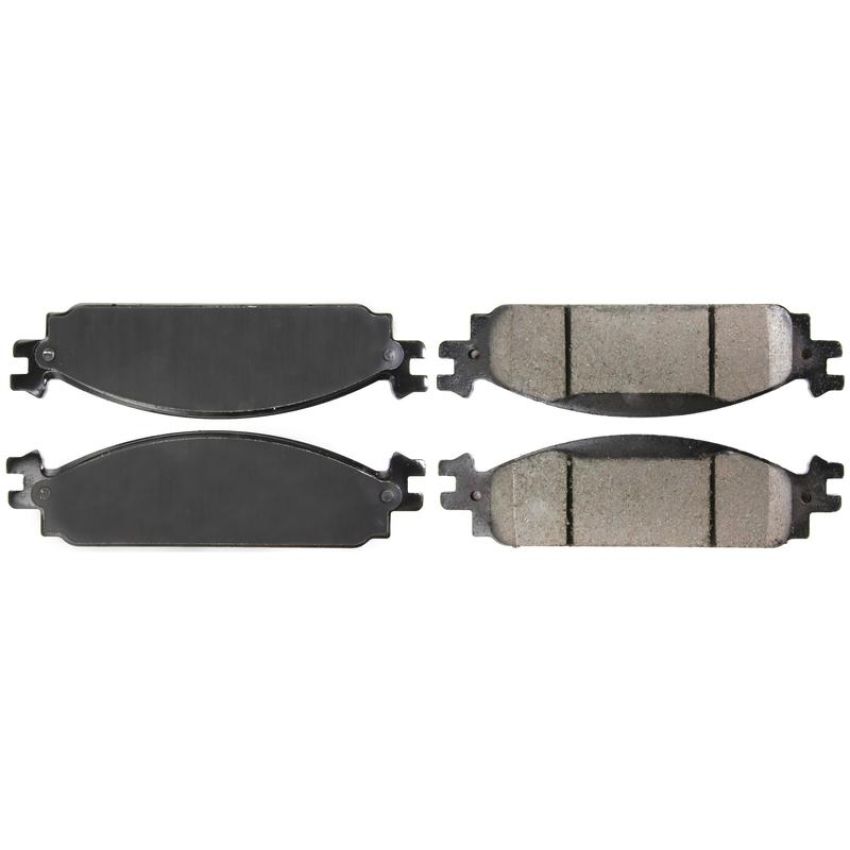 CENTRIC PARTS 105.13760 Posi Quiet Ceramic Brake Pads with Shims and Hardware