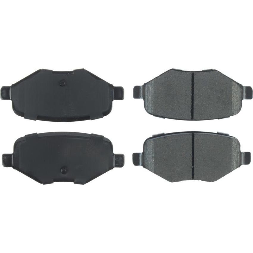 CENTRIC PARTS 105.13771 Posi Quiet Ceramic Brake Pads with Shims and Hardware