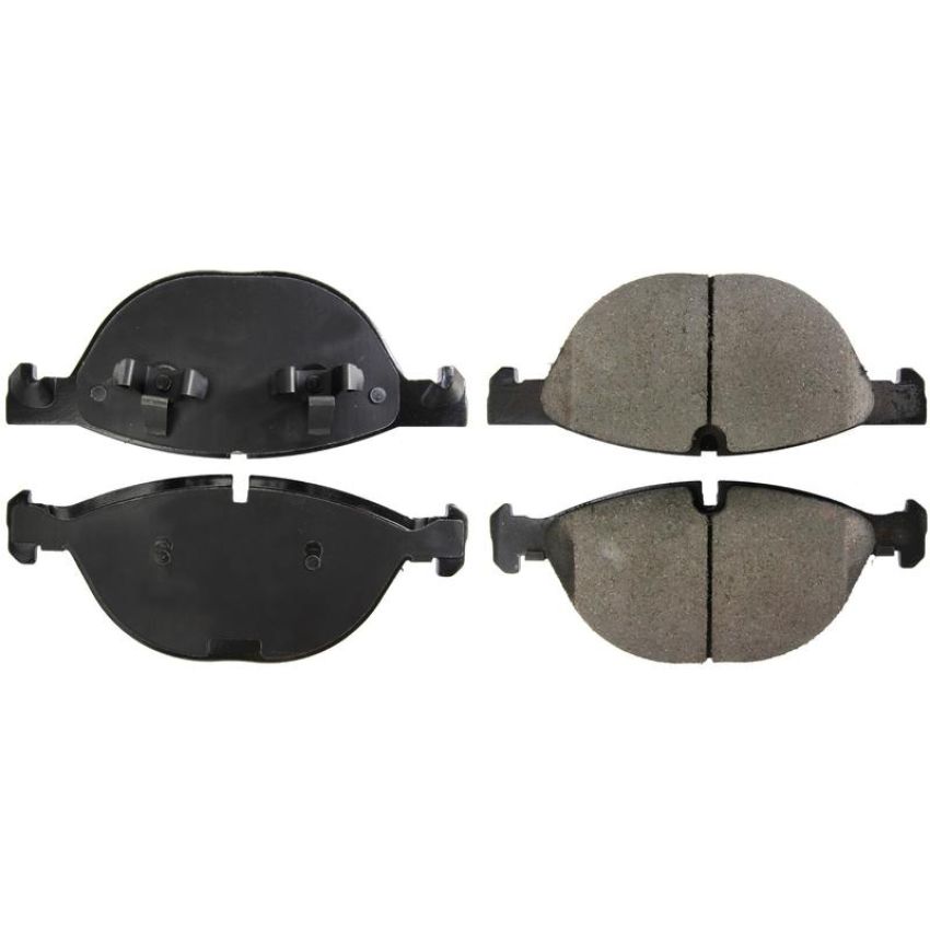 CENTRIC PARTS 105.13810 Posi Quiet Ceramic Brake Pads with Shims and Hardware