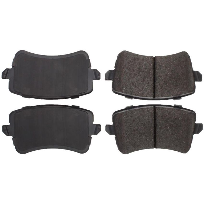 CENTRIC PARTS 105.13861 Posi Quiet Ceramic Brake Pads with Shims and Hardware