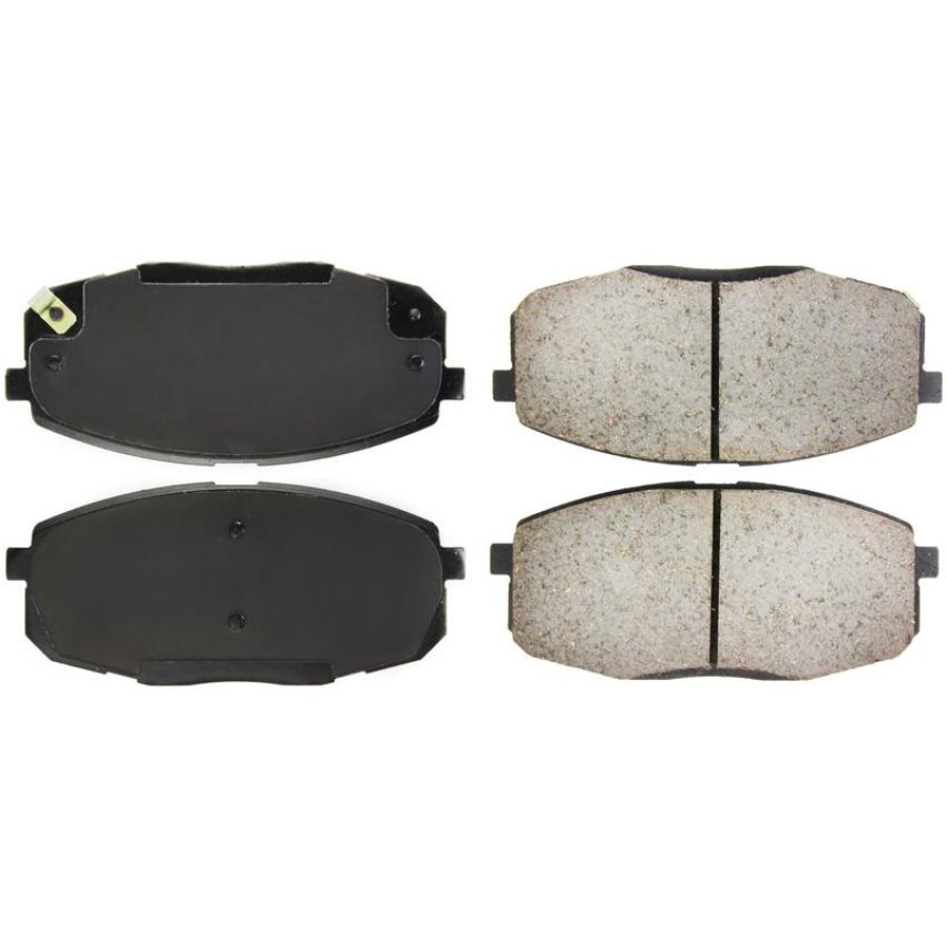 CENTRIC PARTS 105.13970 Posi Quiet Ceramic Brake Pads with Shims and Hardware