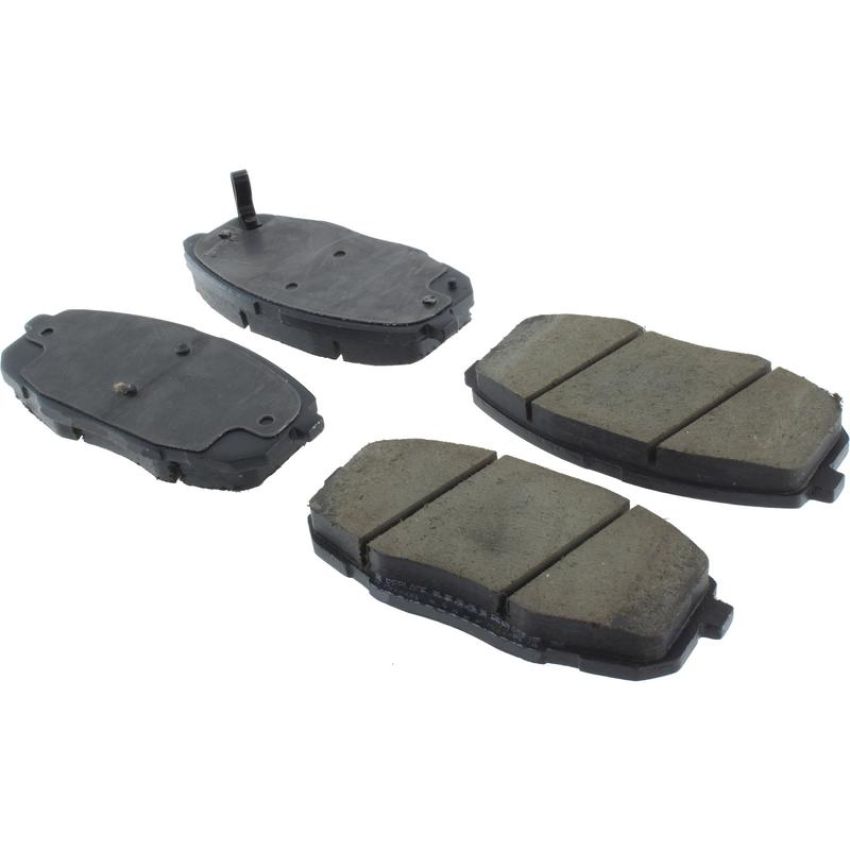 CENTRIC PARTS 105.13972 Posi Quiet Ceramic Brake Pads with Shims and Hardware