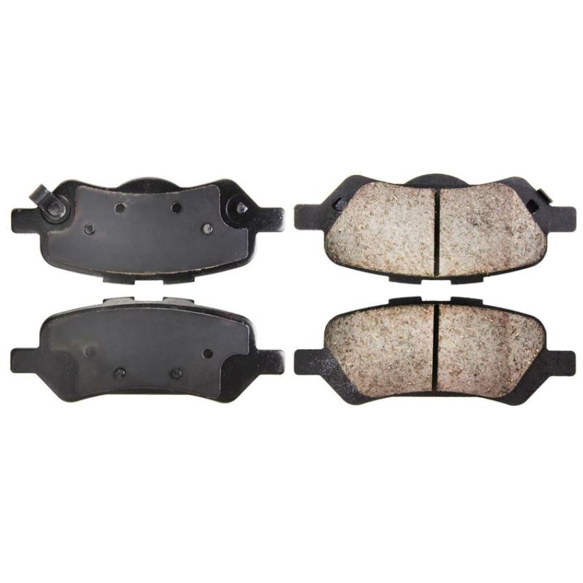 CENTRIC PARTS 105.14020 Posi Quiet Ceramic Brake Pads with Shims and Hardware