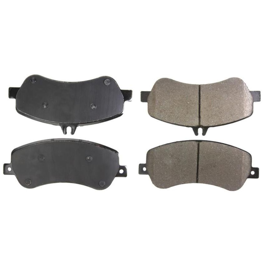 CENTRIC PARTS 105.14060 Posi Quiet Ceramic Brake Pads with Shims and Hardware