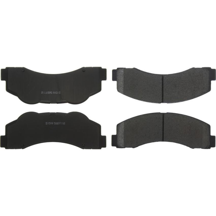 CENTRIC PARTS 105.14140 Posi Quiet Ceramic Brake Pads with Shims and Hardware
