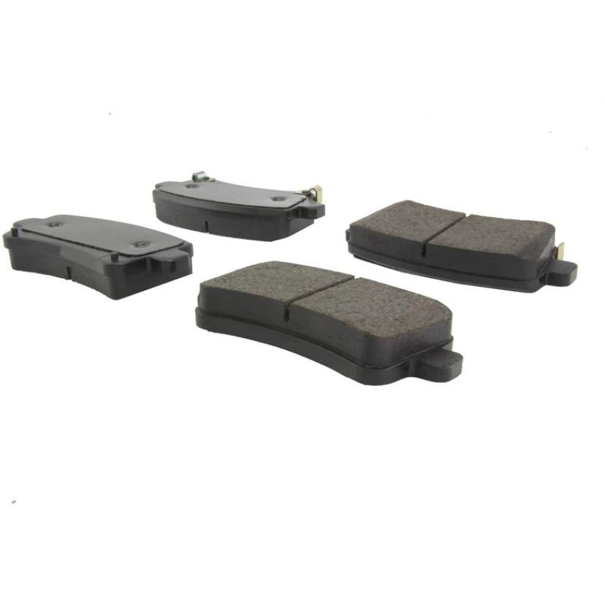 CENTRIC PARTS 105.14300 Posi Quiet Ceramic Brake Pads with Shims and Hardware