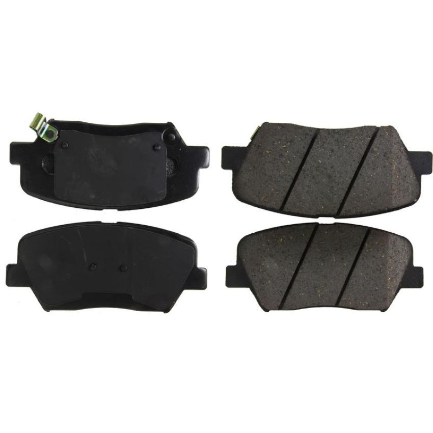 CENTRIC PARTS 105.14320 Posi Quiet Ceramic Brake Pads with Shims and Hardware