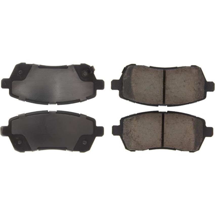 CENTRIC PARTS 105.14540 Posi Quiet Ceramic Brake Pads with Shims and Hardware