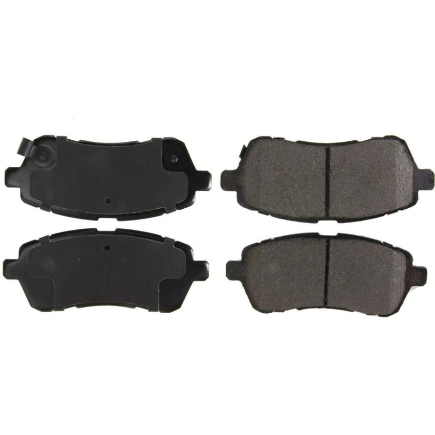 CENTRIC PARTS 105.14541 Posi Quiet Ceramic Brake Pads with Shims and Hardware