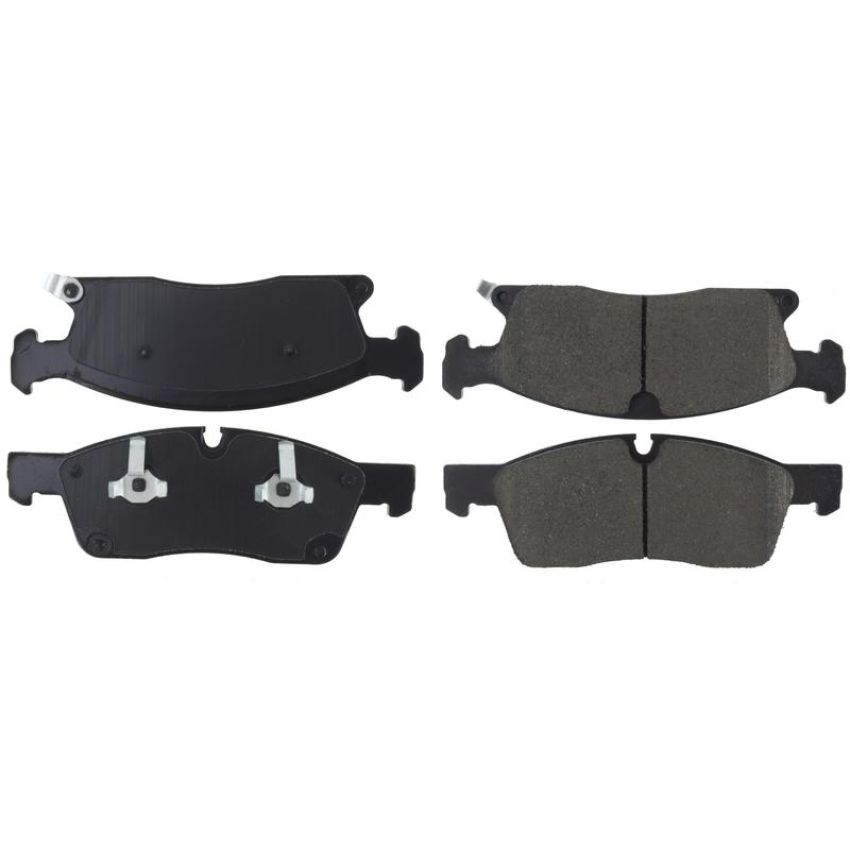 CENTRIC PARTS 105.14550 Posi Quiet Ceramic Brake Pads with Shims and Hardware