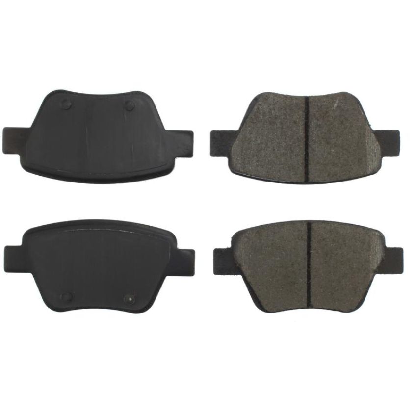CENTRIC PARTS 105.14560 Posi Quiet Ceramic Brake Pads with Shims and Hardware