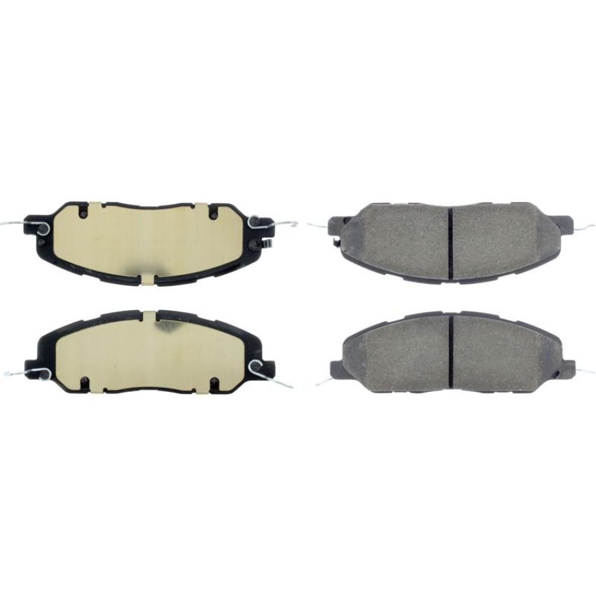 CENTRIC PARTS 105.14630 Posi Quiet Ceramic Brake Pads with Shims and Hardware