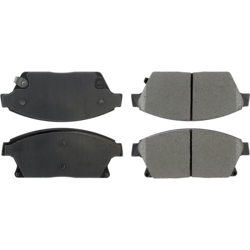CENTRIC PARTS 105.14670 Posi Quiet Ceramic Brake Pads with Shims and Hardware