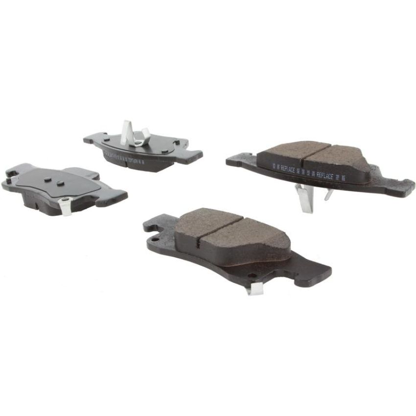 CENTRIC PARTS 105.14980 Posi Quiet Ceramic Brake Pads with Shims and Hardware