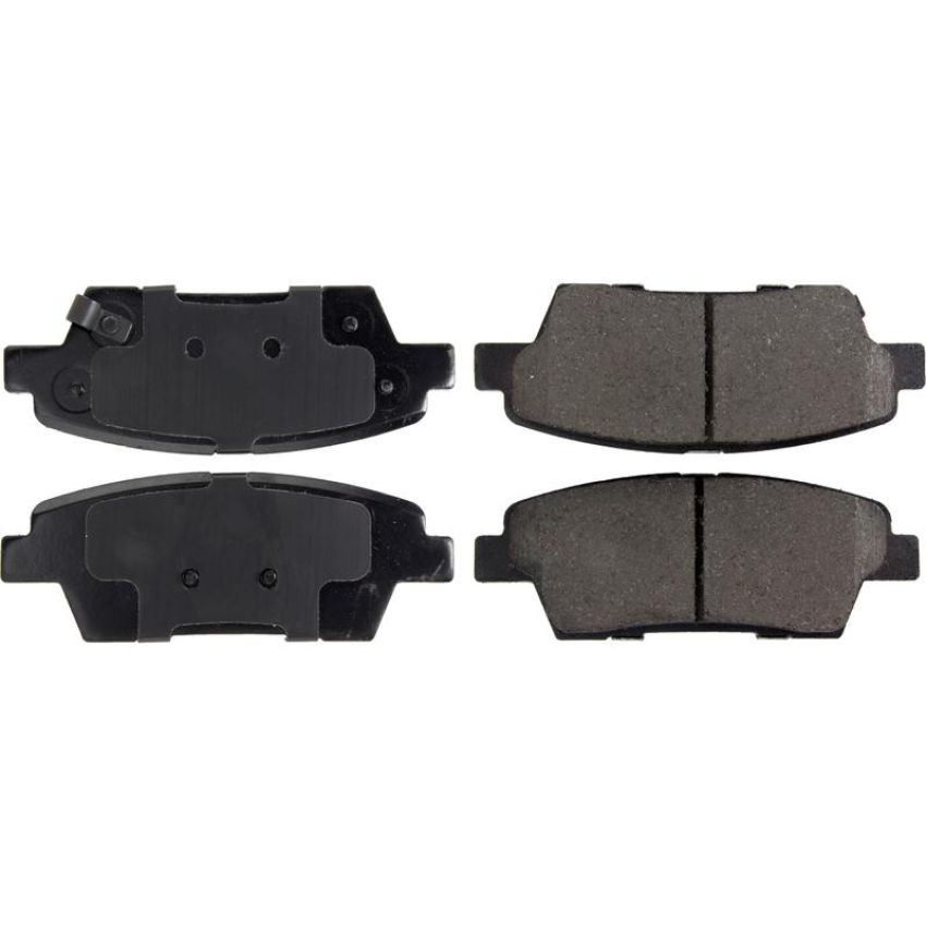 CENTRIC PARTS 105.15510 Posi Quiet Ceramic Brake Pads with Shims and Hardware
