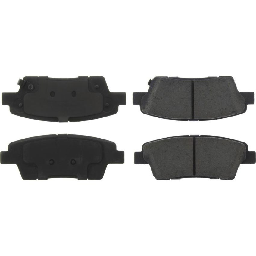 CENTRIC PARTS 105.15511 Posi Quiet Ceramic Brake Pads with Shims