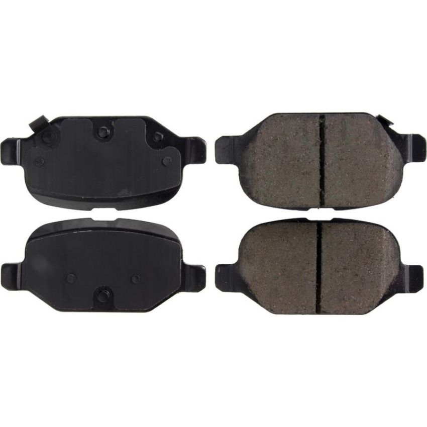 CENTRIC PARTS 105.15690 Posi Quiet Ceramic Brake Pads with Shims and Hardware