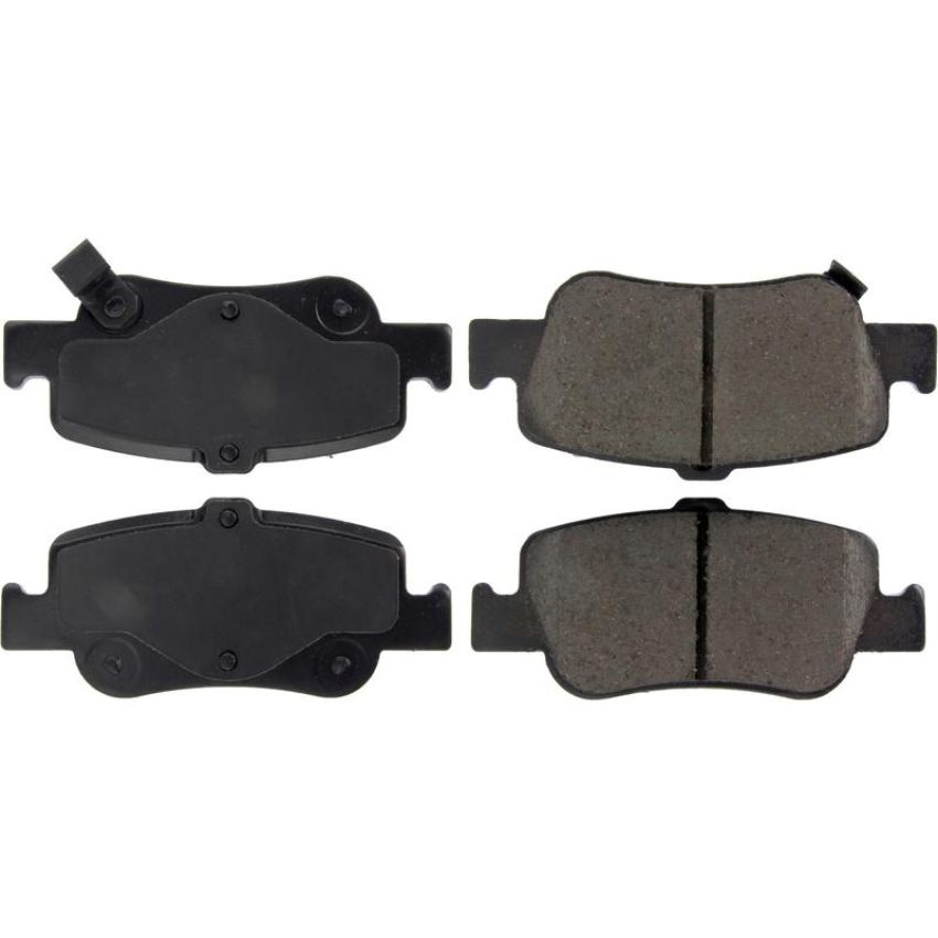 CENTRIC PARTS 105.15720 Posi Quiet Ceramic Brake Pads with Shims