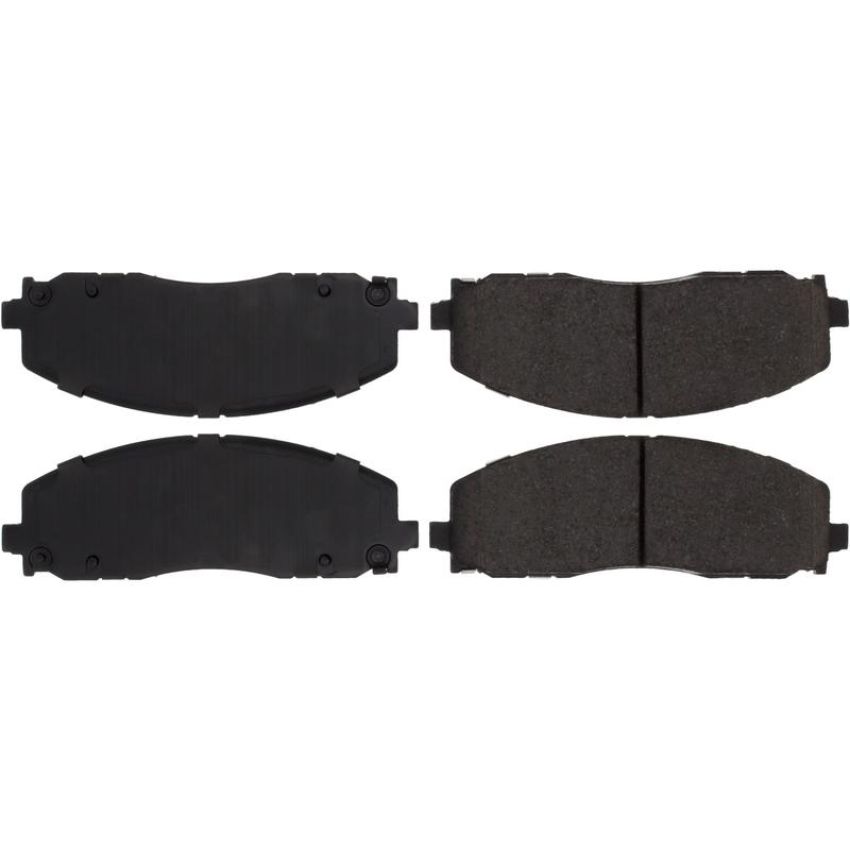 CENTRIC PARTS 105.15890 Posi Quiet Ceramic Brake Pads with Shims and Hardware