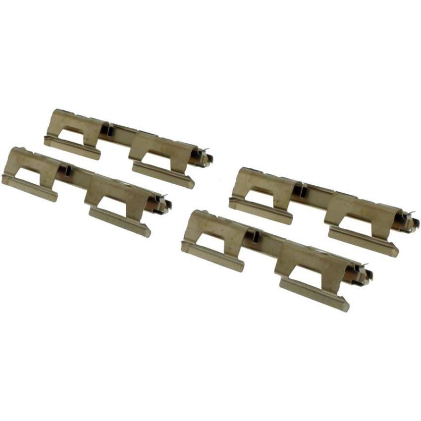 CENTRIC PARTS 105.16020 Posi Quiet Ceramic Brake Pads with Shims and Hardware
