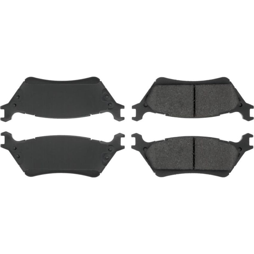 CENTRIC PARTS 105.16020 Posi Quiet Ceramic Brake Pads with Shims and Hardware