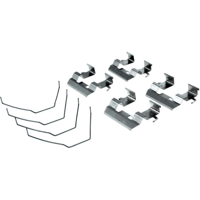 CENTRIC PARTS 105.16080 Posi Quiet Ceramic Brake Pads with Shims and Hardware