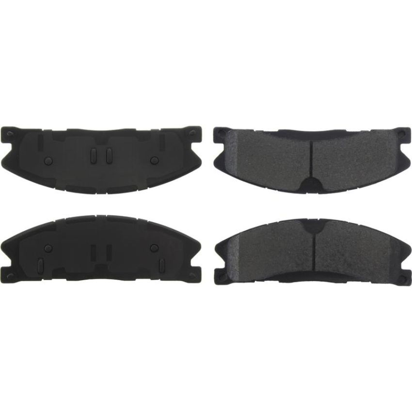 CENTRIC PARTS 105.16110 Posi Quiet Ceramic Brake Pads with Shims and Hardware