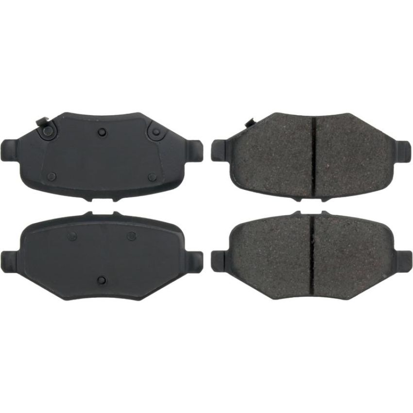 CENTRIC PARTS 105.16120 Posi Quiet Ceramic Brake Pads with Shims and Hardware
