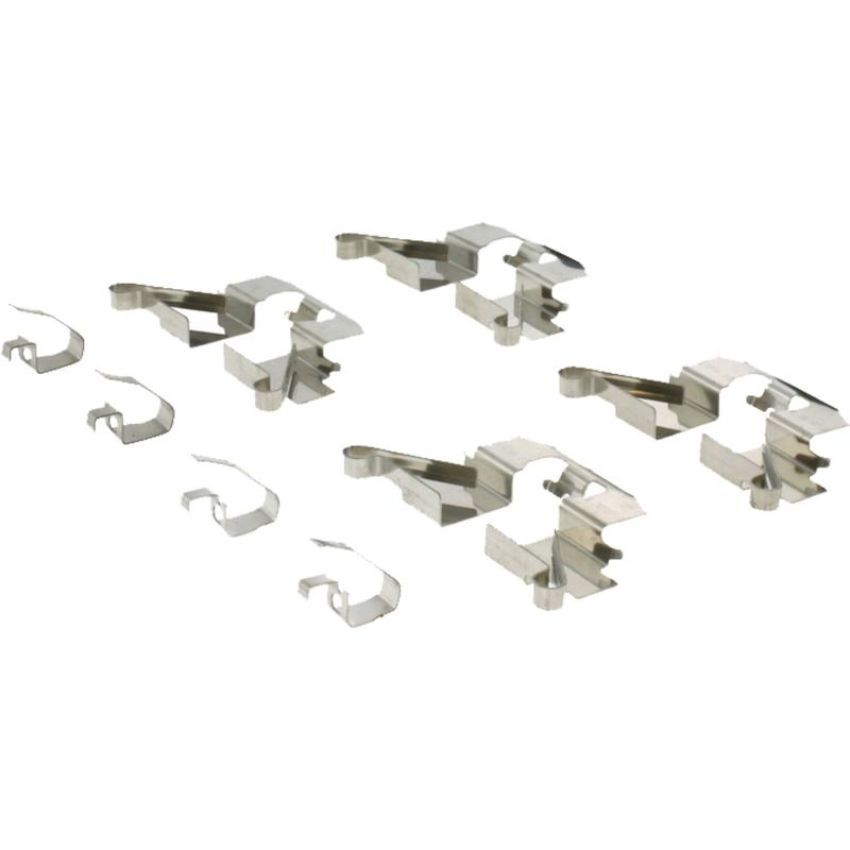 CENTRIC PARTS 105.16240 Posi Quiet Ceramic Brake Pads with Shims and Hardware