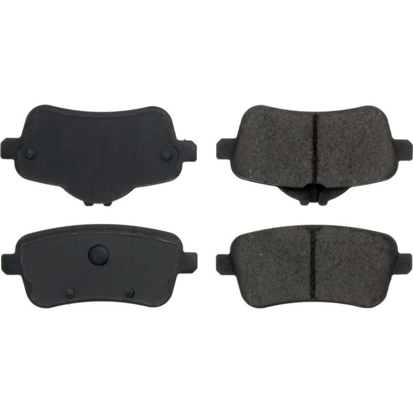 CENTRIC PARTS 105.16300 Posi Quiet Ceramic Brake Pads with Shims and Hardware