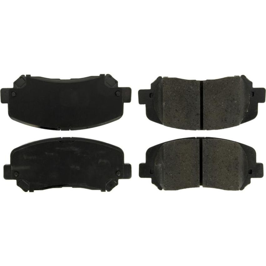 CENTRIC PARTS 105.16402 Posi Quiet Ceramic Brake Pads with Shims and Hardware