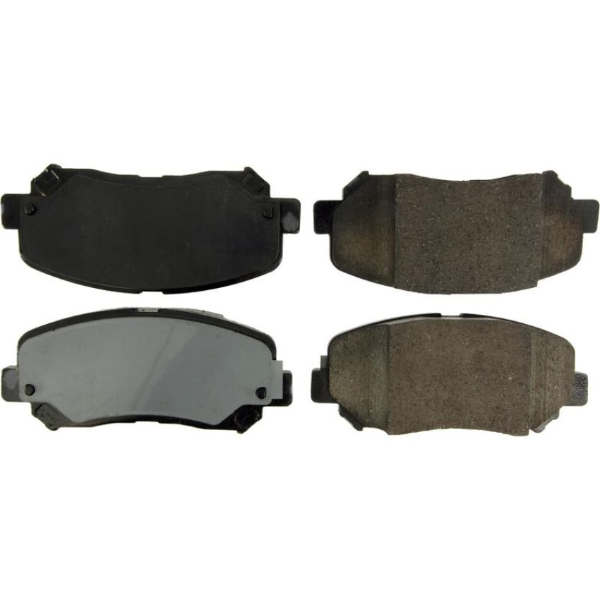 CENTRIC PARTS 105.16403 Posi Quiet Ceramic Brake Pads with Shims and Hardware
