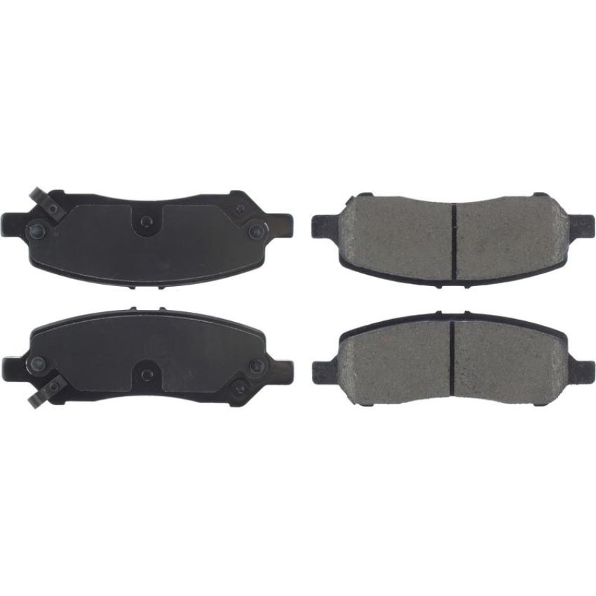 CENTRIC PARTS 105.16470 Posi Quiet Ceramic Brake Pads with Shims and Hardware