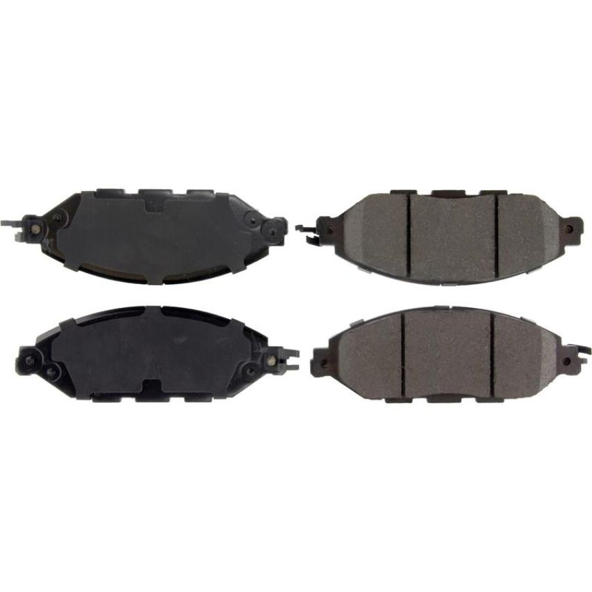 CENTRIC PARTS 105.16490 Posi Quiet Ceramic Brake Pads with Shims and Hardware
