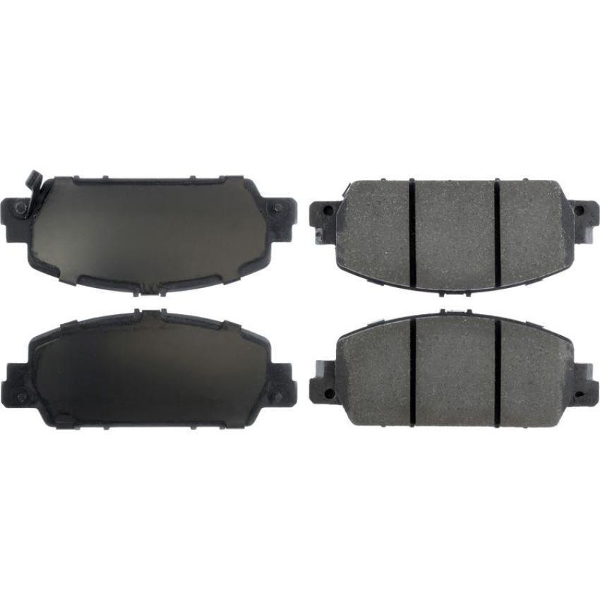 CENTRIC PARTS 105.16540 Posi Quiet Ceramic Brake Pads with Shims and Hardware