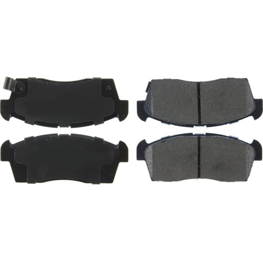 CENTRIC PARTS 105.16580 Posi Quiet Ceramic Brake Pads with Shims and Hardware