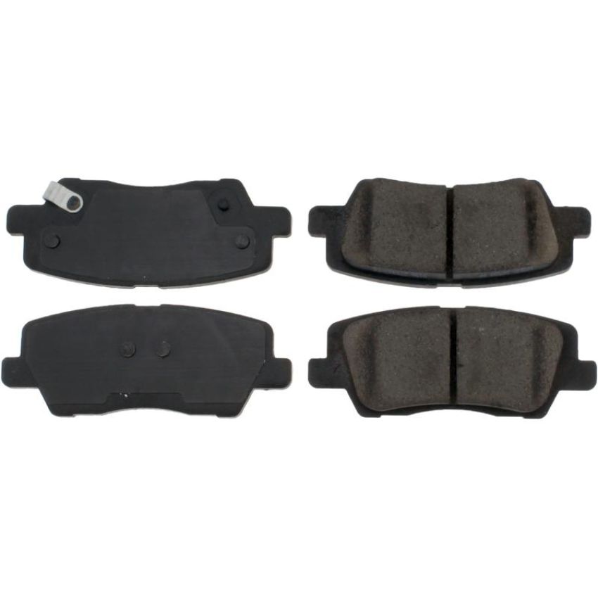 CENTRIC PARTS 105.16590 Posi Quiet Ceramic Brake Pads with Shims and Hardware