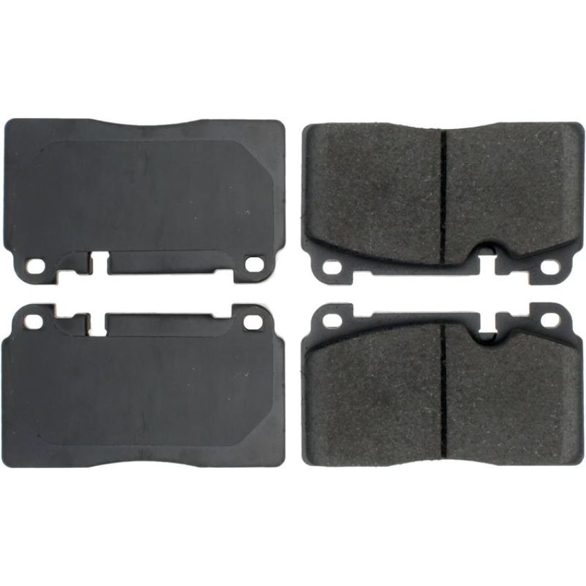 CENTRIC PARTS 105.16630 Posi Quiet Ceramic Brake Pads with Shims and Hardware