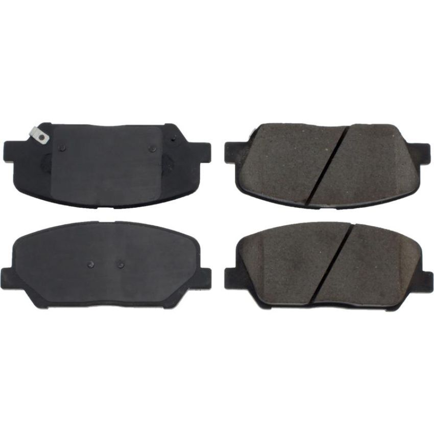 CENTRIC PARTS 105.16750 Posi Quiet Ceramic Brake Pads with Shims and Hardware
