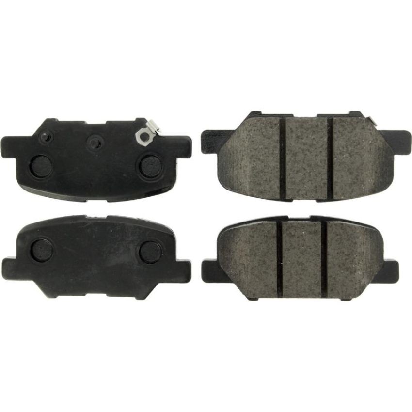 CENTRIC PARTS 105.16791 Posi Quiet Ceramic Brake Pads with Shims and Hardware