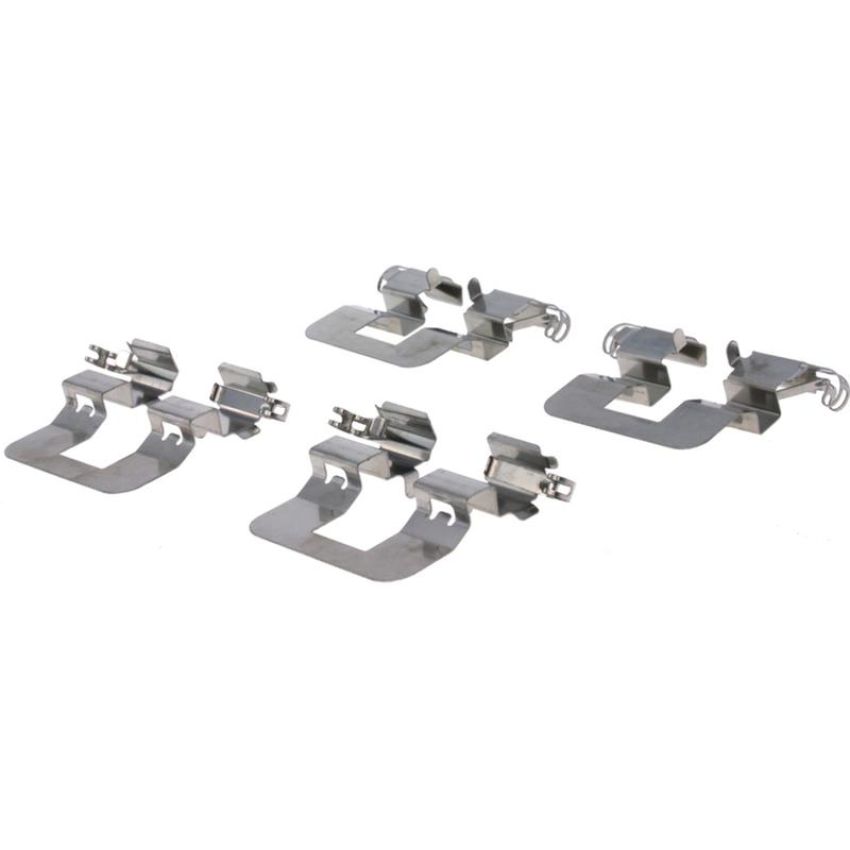 CENTRIC PARTS 105.16980 Posi Quiet Ceramic Brake Pads with Shims and Hardware