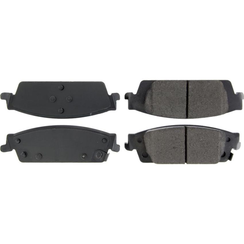 CENTRIC PARTS 105.17070 Posi Quiet Ceramic Brake Pads with Shims and Hardware