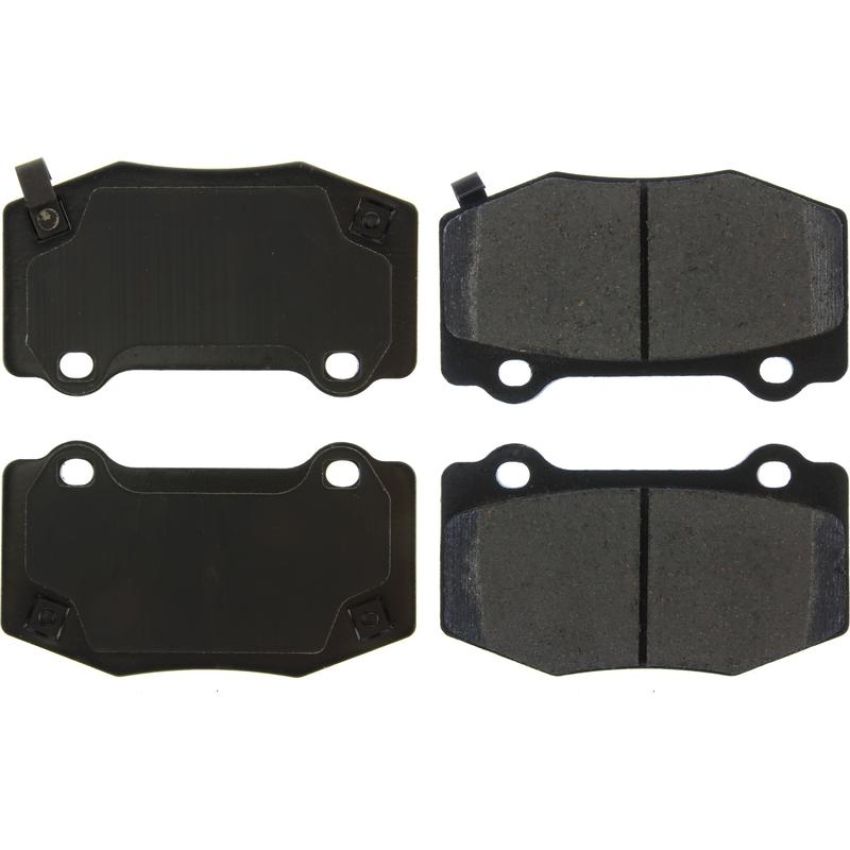 CENTRIC PARTS 105.17180 Posi Quiet Ceramic Brake Pads with Shims and Hardware