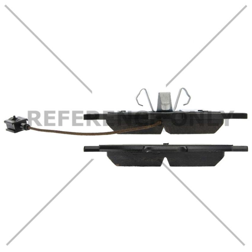 CENTRIC PARTS 105.17211 Posi Quiet Ceramic Brake Pads with Shims and Hardware