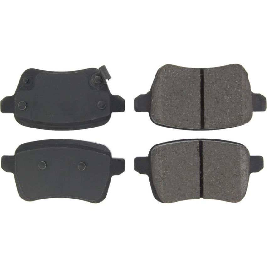 CENTRIC PARTS 105.17220 Posi Quiet Ceramic Brake Pads with Shims and Hardware