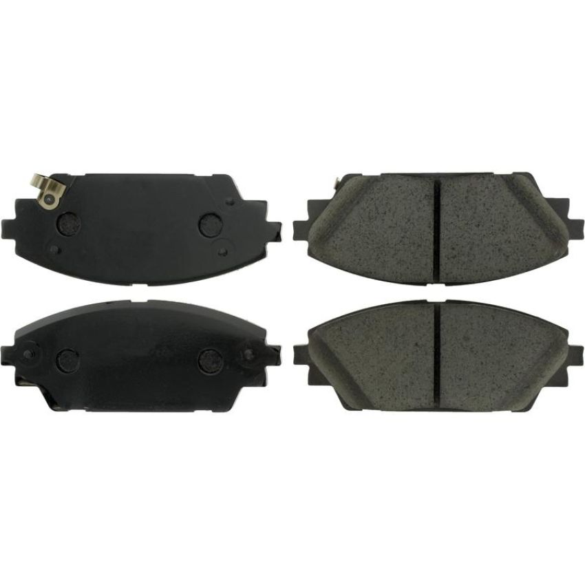 CENTRIC PARTS 105.17280 Posi Quiet Ceramic Brake Pads with Shims and Hardware