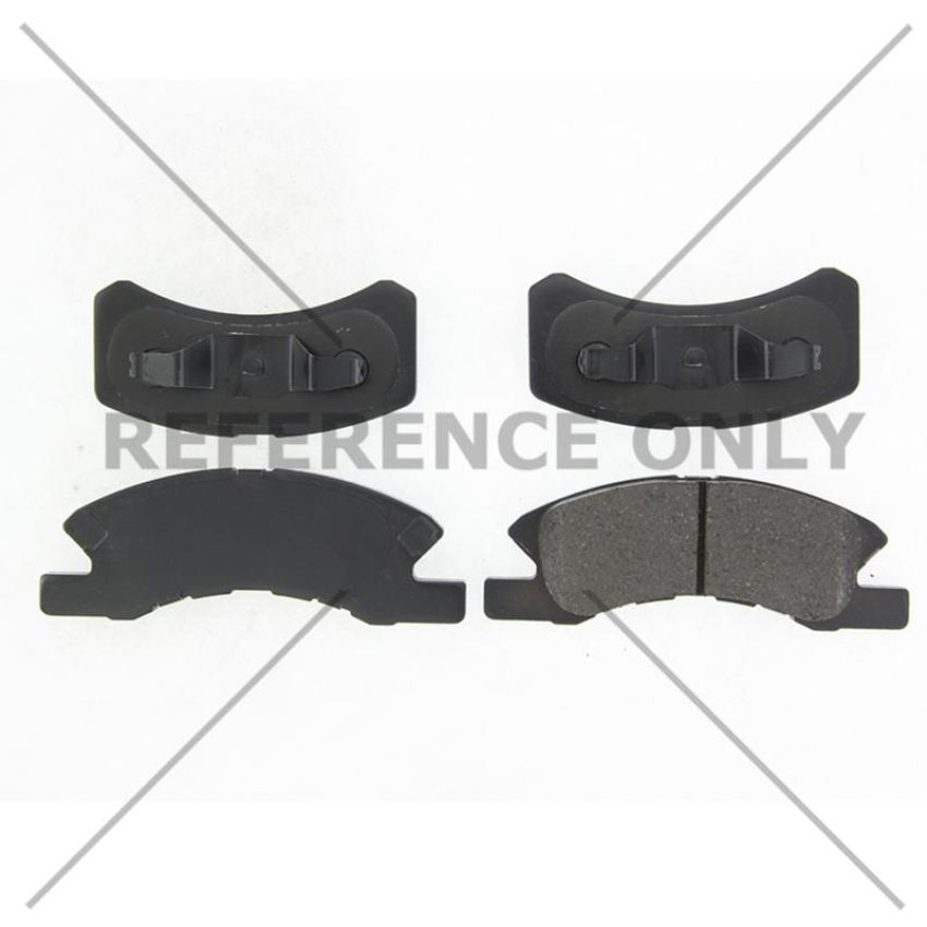 CENTRIC PARTS 105.17310 Posi Quiet Ceramic Brake Pads with Shims and Hardware