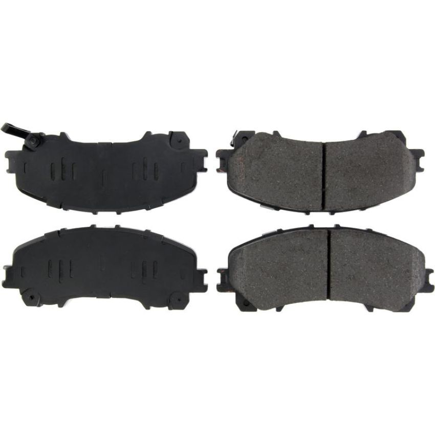 CENTRIC PARTS 105.17360 Posi Quiet Ceramic Brake Pads with Shims and Hardware