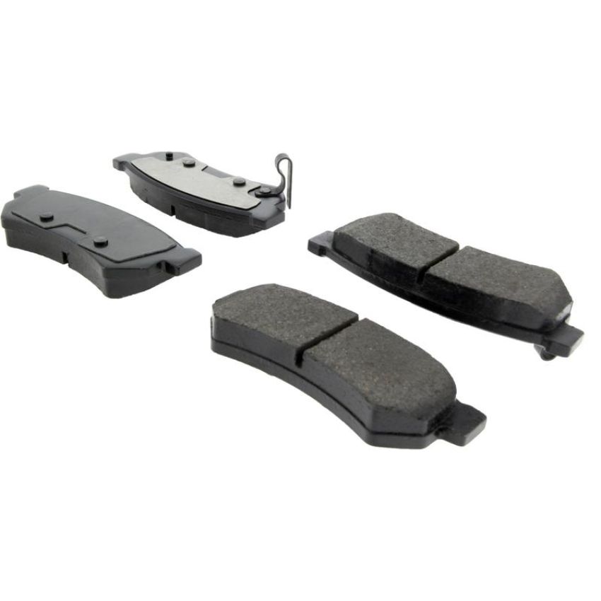 CENTRIC PARTS 105.17390 Posi Quiet Ceramic Brake Pads with Shims and Hardware